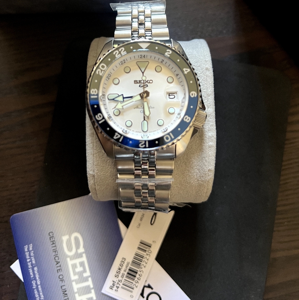 Seiko GMT (NEW) - SSK 033